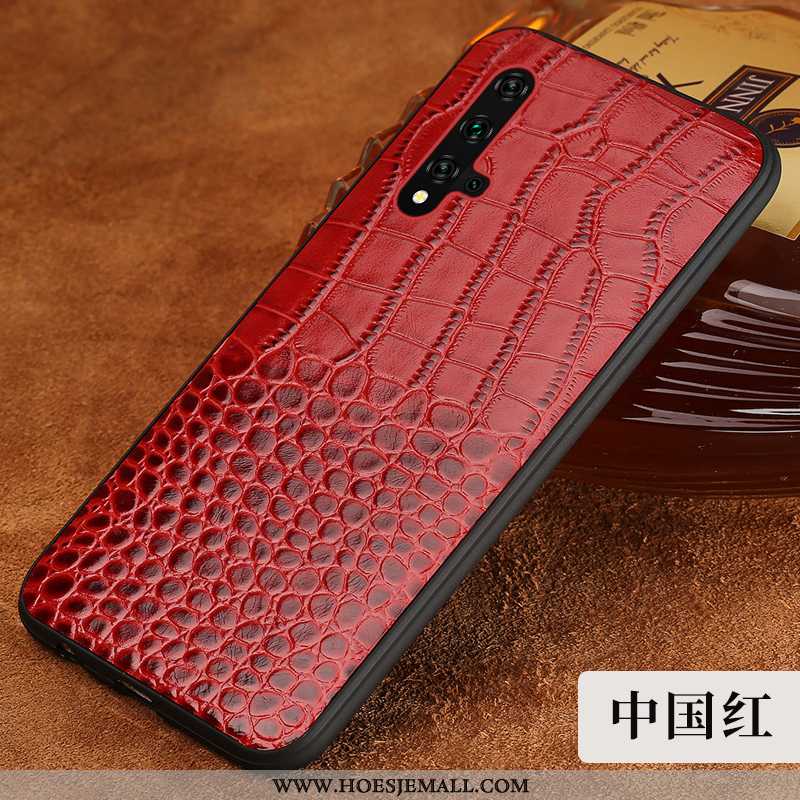 Hoesje Honor 20 Persoonlijk Scheppend High End Anti-fall Bescherming Bedrijf Luxe Rood