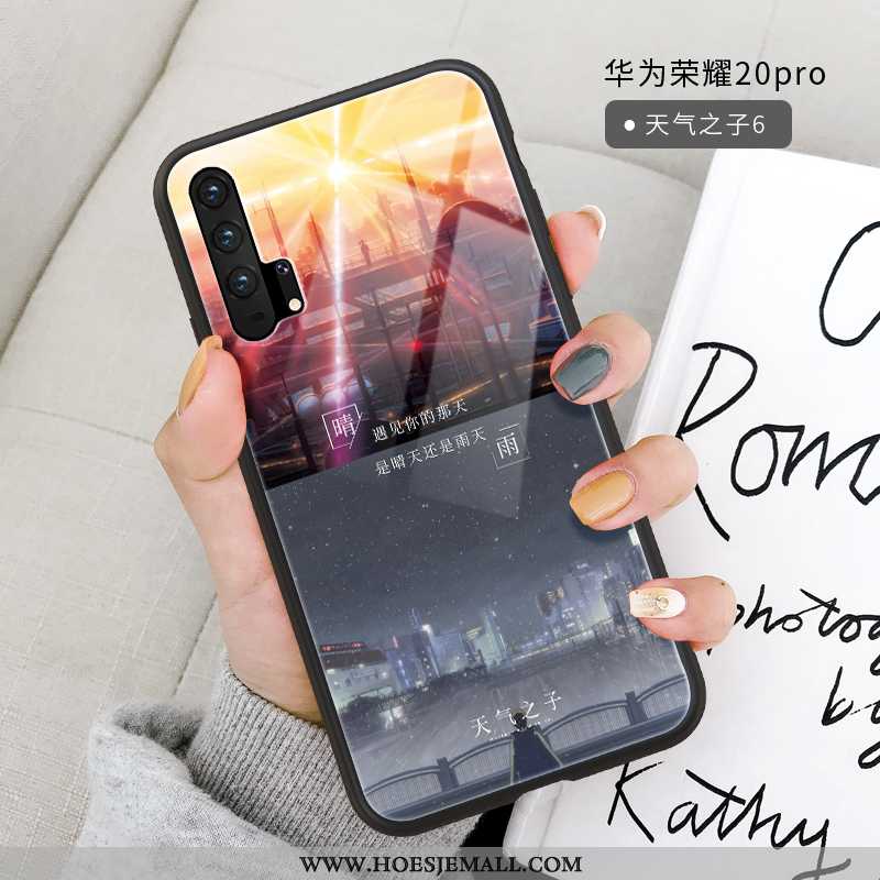 Hoesje Honor 20 Pro Trend Super Scheppend Dun Grijs Siliconen