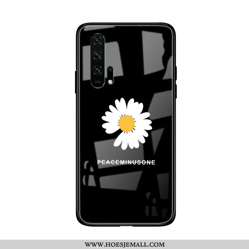 Hoesje Honor 20 Pro Scheppend Spotprent Trend Hoes Bescherming Zwart Zwarte