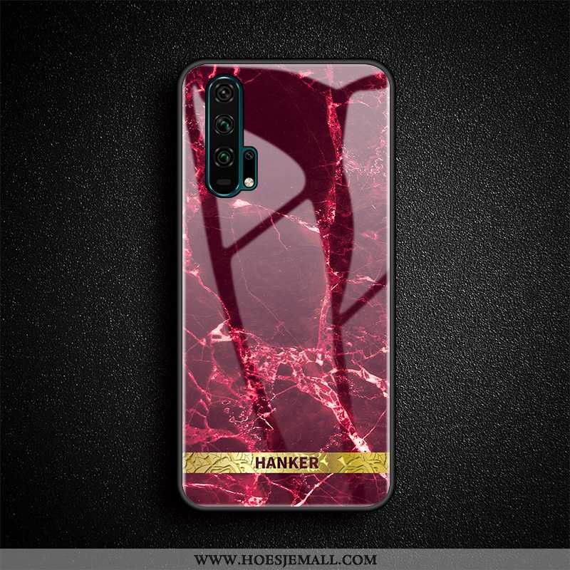 Hoesje Honor 20 Pro Persoonlijk Scheppend Wijnrood Jeugd Anti-fall Bescherming Bordeaux