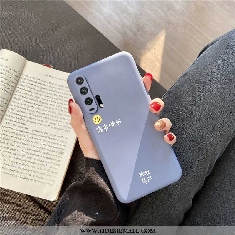 Hoesje Honor 20 Pro Trend Dun Mobiele Telefoon Bescherming Hoes Anti-fall Blauwe