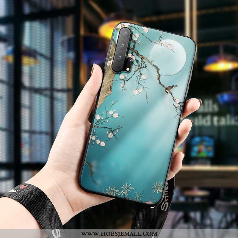 Hoes Honor 20 Pro Reliëf Trend Bescherming Inkt Schilderij Anti-fall Chinese Stijl Mobiele Telefoon 