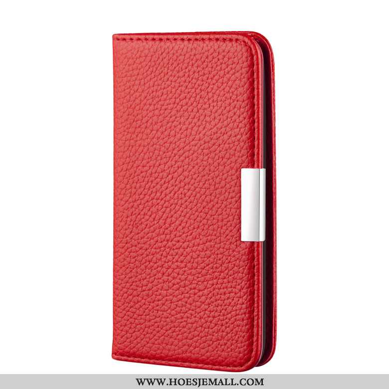 Hoes Honor 20 Pro Leren Hoesje Siliconen Grijs Mobiele Telefoon Folio Bescherming