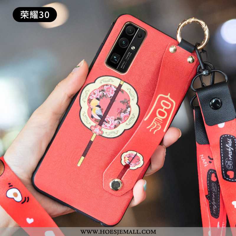 Hoes Honor 30 Scheppend Vintage Schrobben All Inclusive Persoonlijk Mobiele Telefoon Hoesje Roze