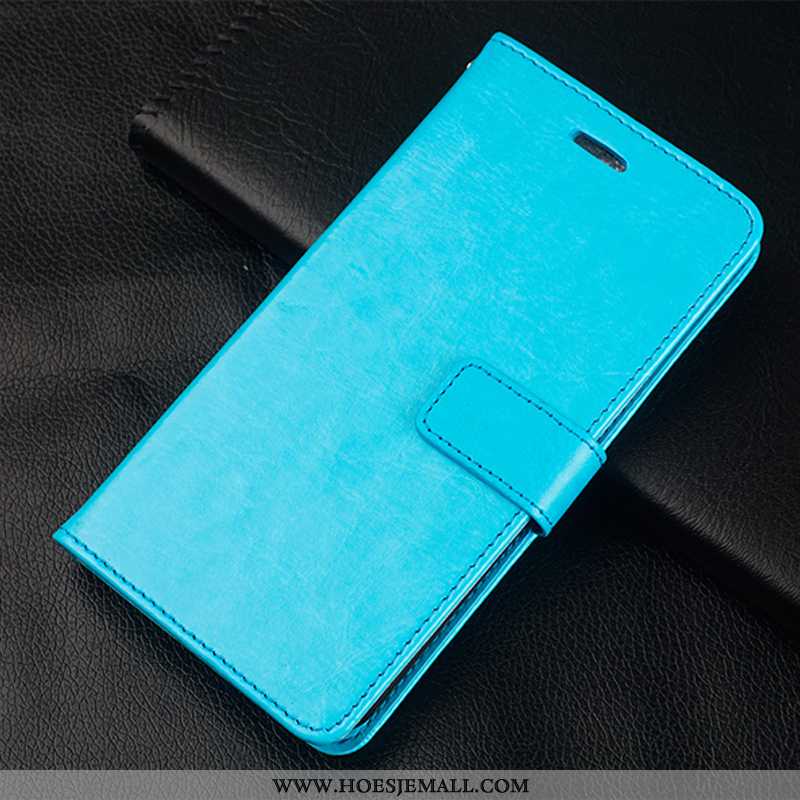 Hoesje Honor 30s Leren Bescherming Bedrijf Anti-fall All Inclusive Mobiele Telefoon Blauwe