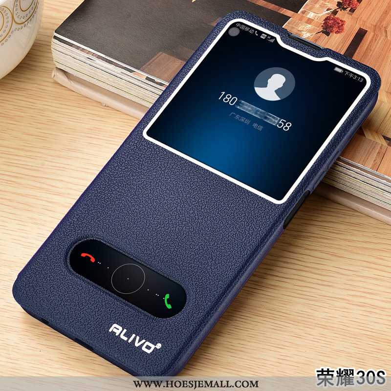 Hoesje Honor 30s Siliconen Bescherming All Inclusive Hard Zacht Mobiele Telefoon Donkerblauw Donkerb