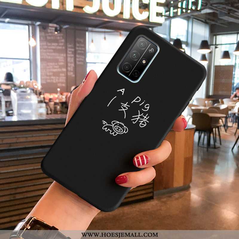 Hoesje Honor 30s Trend Persoonlijk Lovers Eenvoudige Grote Zwart Zwarte