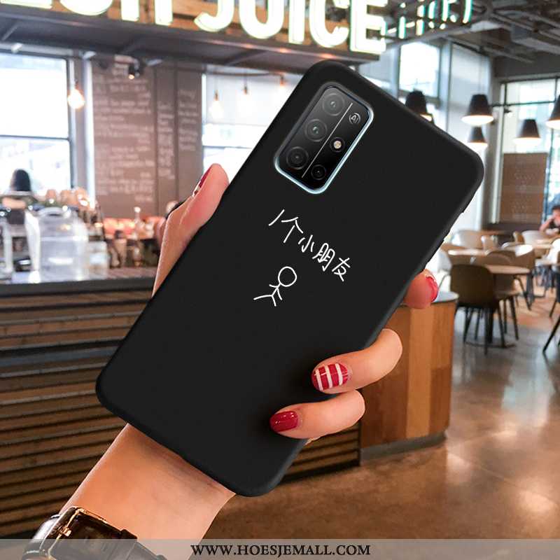 Hoesje Honor 30s Trend Persoonlijk Lovers Eenvoudige Grote Zwart Zwarte