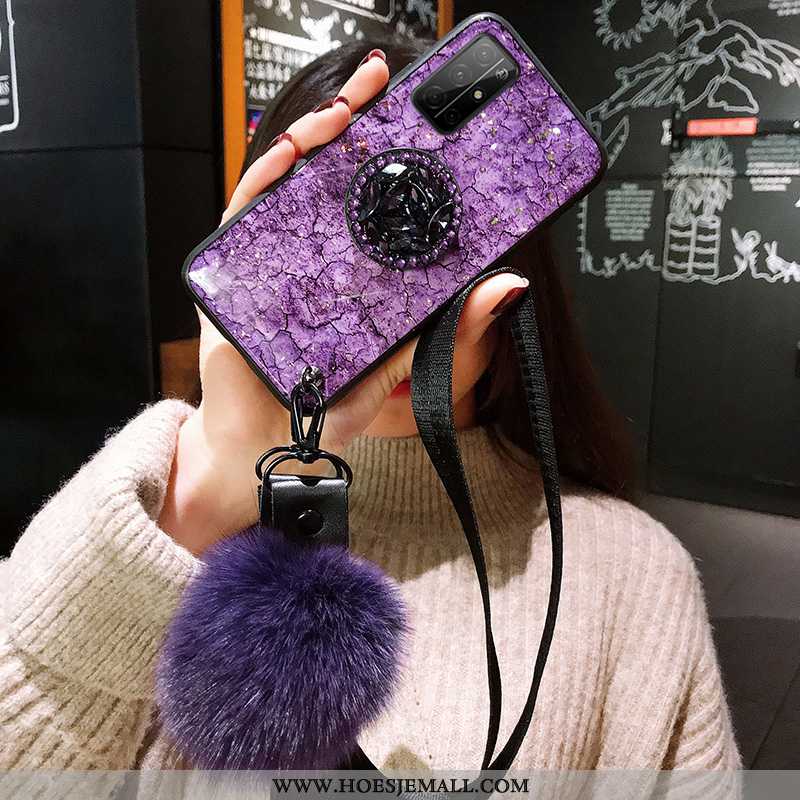 Hoes Honor 30s Hanger Persoonlijk Bescherming Hoesje Purper Trend Mobiele Telefoon