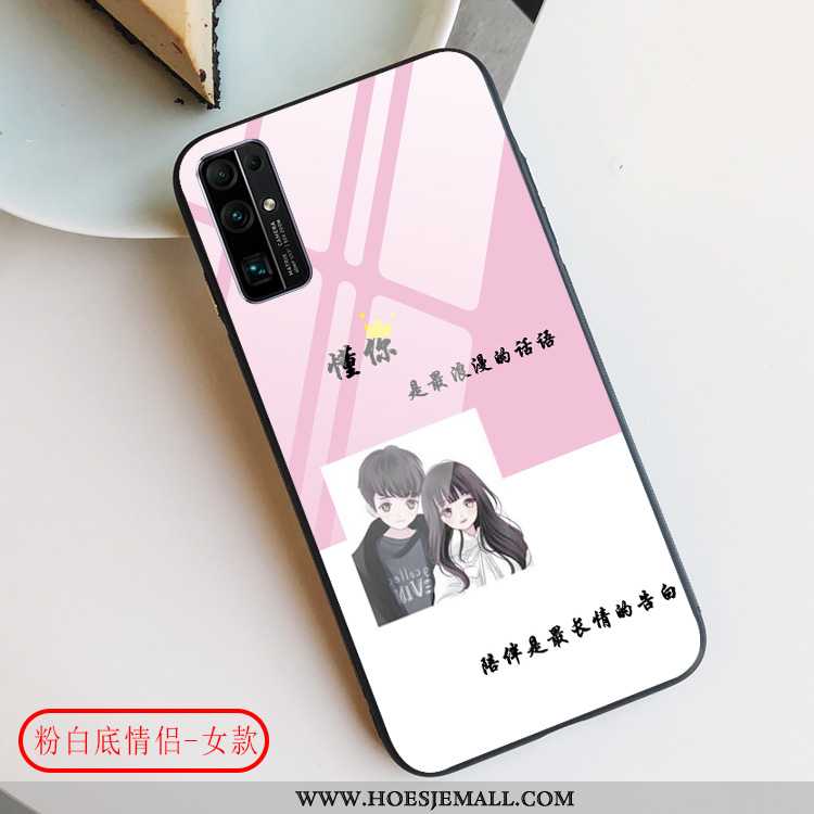 Hoes Honor 30s Scheppend Trend Hoesje Mode Mobiele Telefoon Lovers Zwarte