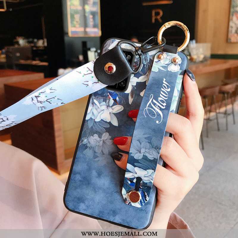 Hoesje Honor 30s Persoonlijk Scheppend Bescherming Hanger Mobiele Telefoon Mode Anti-fall Zwarte