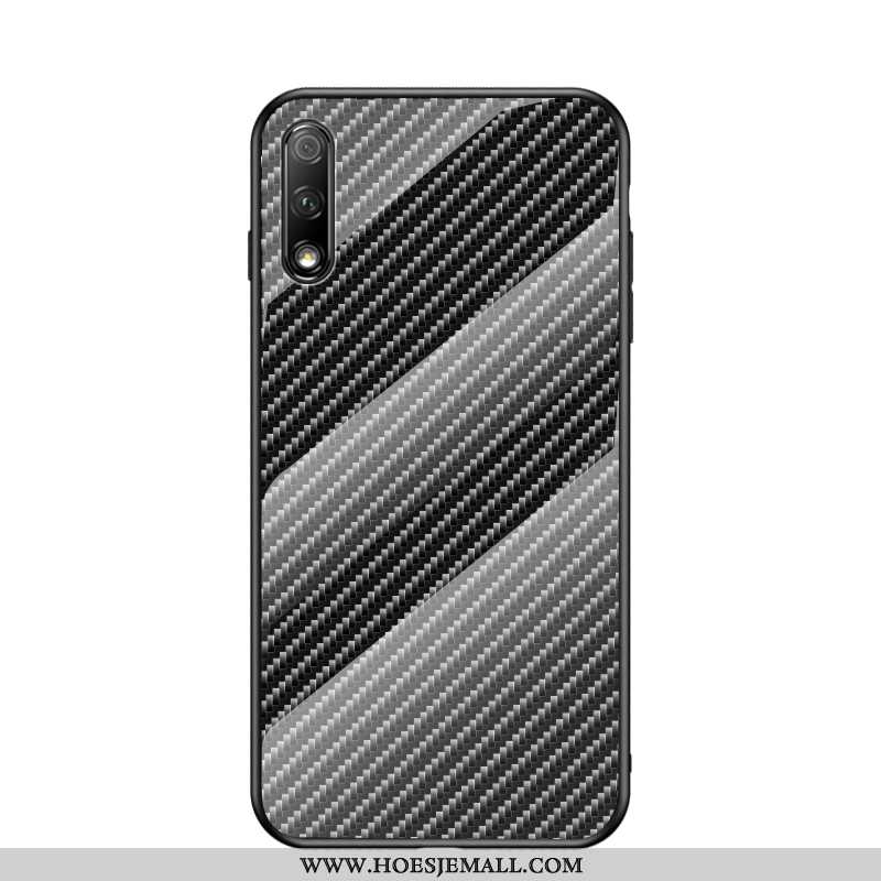 Hoesje Honor 9x Zacht Bescherming All Inclusive Anti-fall Glas Hard Zwart Zwarte