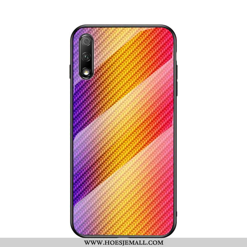 Hoesje Honor 9x Zacht Bescherming All Inclusive Anti-fall Glas Hard Zwart Zwarte