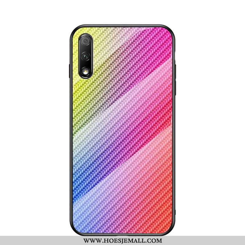 Hoesje Honor 9x Zacht Bescherming All Inclusive Anti-fall Glas Hard Zwart Zwarte