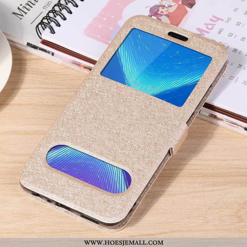 Hoesje Honor 9x Siliconen Bescherming Anti-fall Hoes Mobiele Telefoon Clamshell Roze