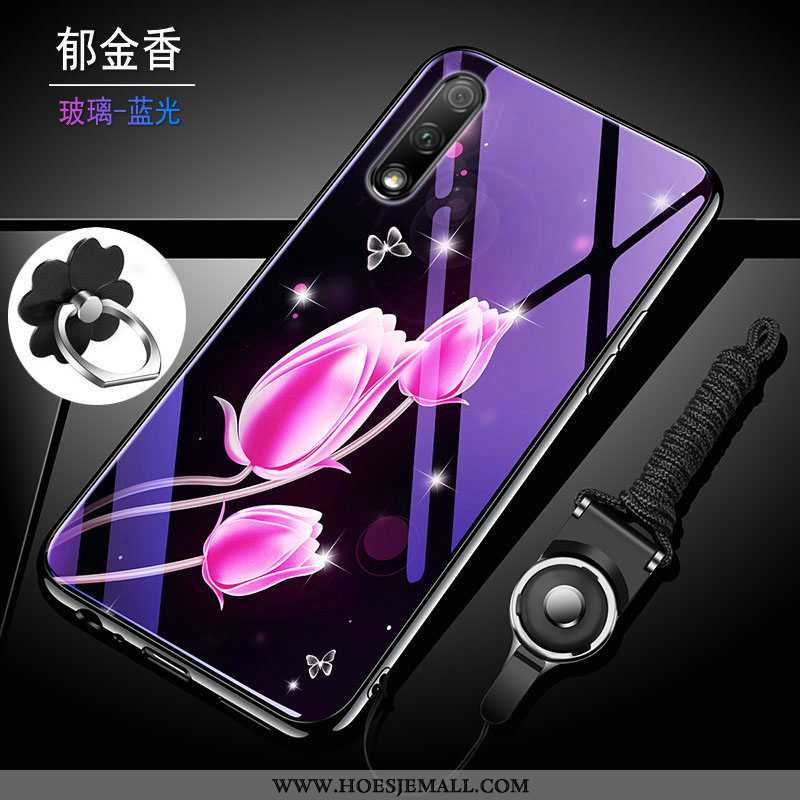 Hoesje Honor 9x Trend Zacht All Inclusive Hard Mobiele Telefoon Glas Purper