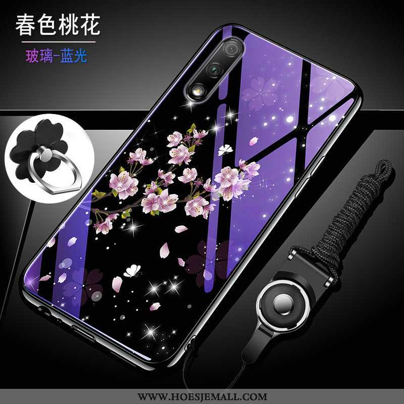 Hoesje Honor 9x Trend Zacht All Inclusive Hard Mobiele Telefoon Glas Purper