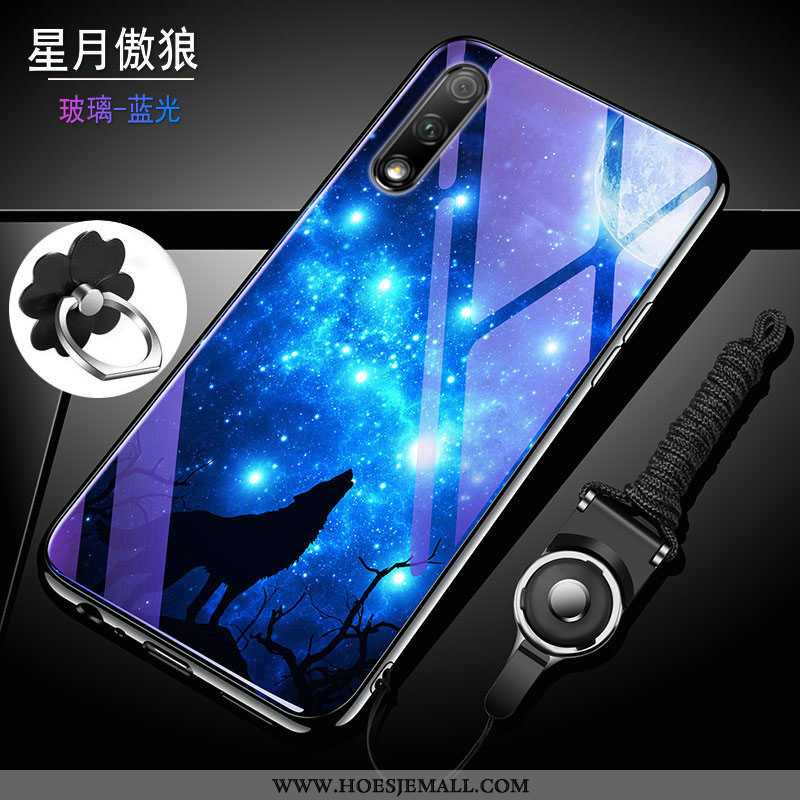 Hoesje Honor 9x Trend Zacht All Inclusive Hard Mobiele Telefoon Glas Purper