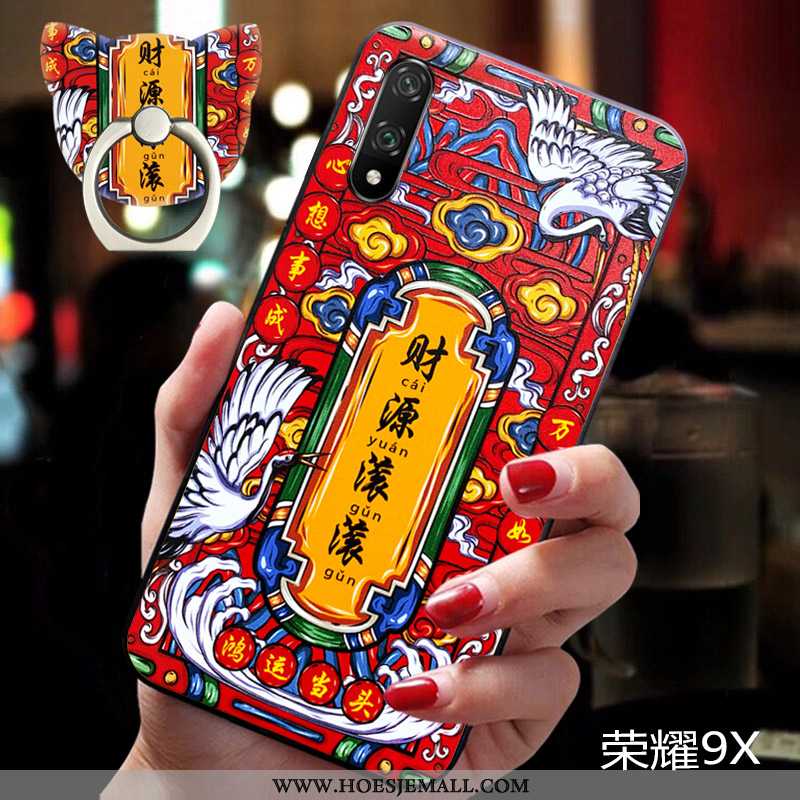 Hoesje Honor 9x Siliconen Bescherming Hoes Lovers Kleur Anti-fall