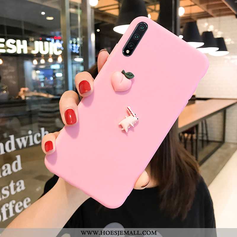 Hoesje Honor 9x Pro Super Dun All Inclusive Siliconen Zacht Trend Roze