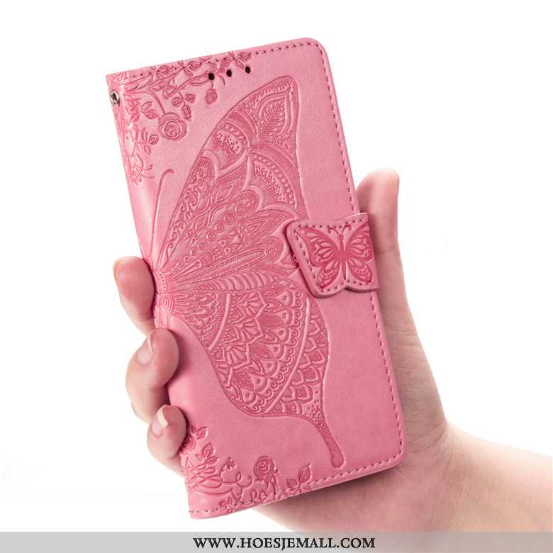 Hoes Honor 9x Pro Leren Hoesje Roze Mobiele Telefoon Clamshell