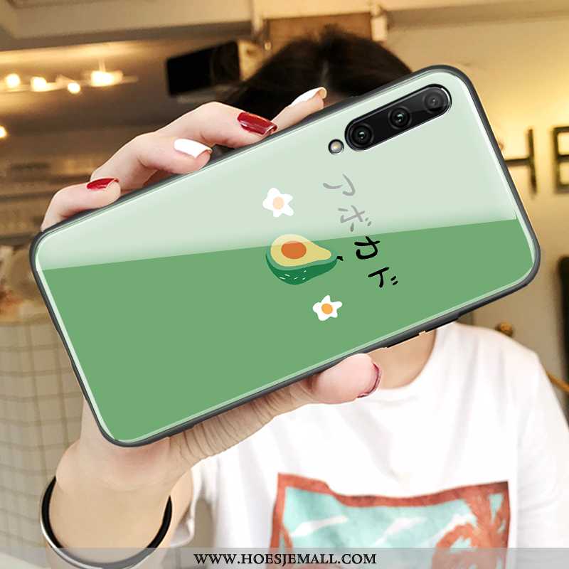 Hoesje Honor 9x Pro Bescherming Glas Mooie Siliconen Persoonlijk Trend Jeugd Groen