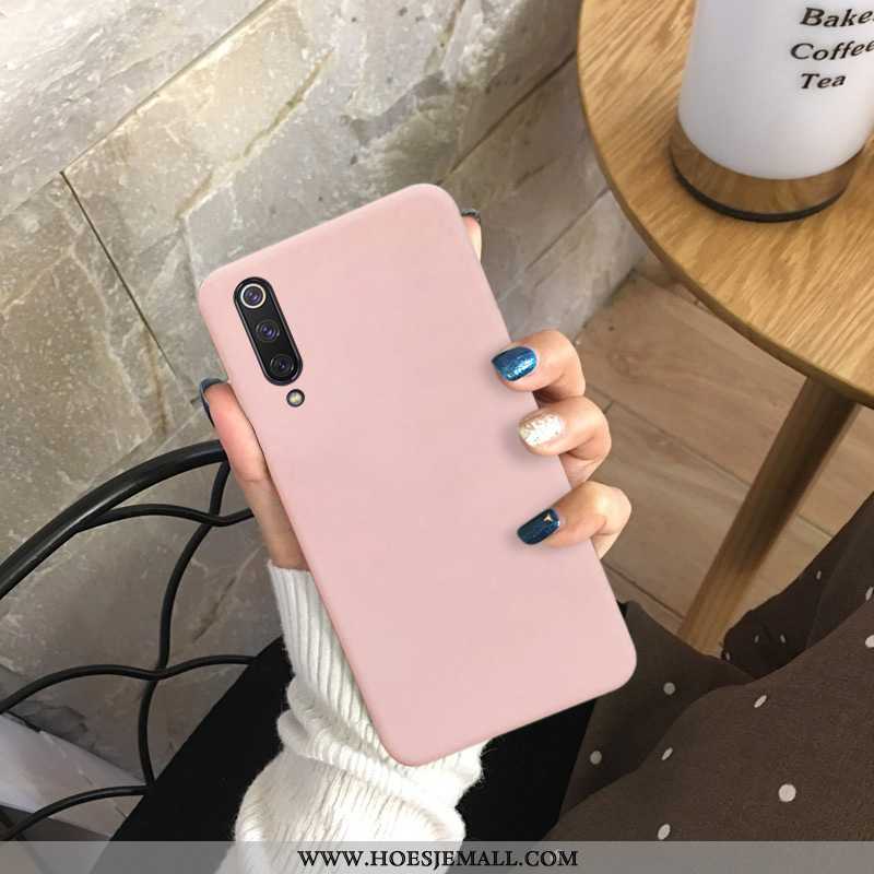 Hoes Honor 9x Pro Bescherming Schrobben Siliconen Anti-fall Effen Kleur Roze Mobiele Telefoon