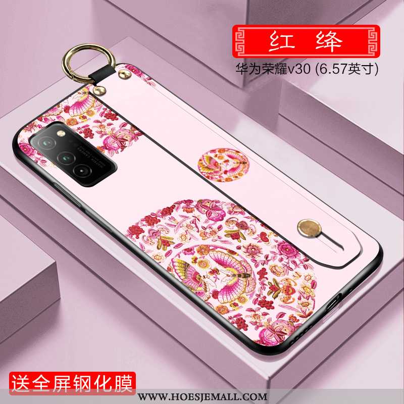 Hoesje Honor View30 Super Dun Anti-fall Roze Chinese Stijl All Inclusive