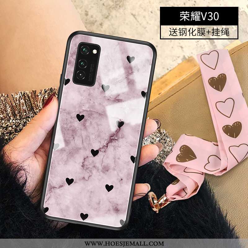 Hoes Honor View30 Trend Super Mobiele Telefoon Bescherming Roze Dun High End