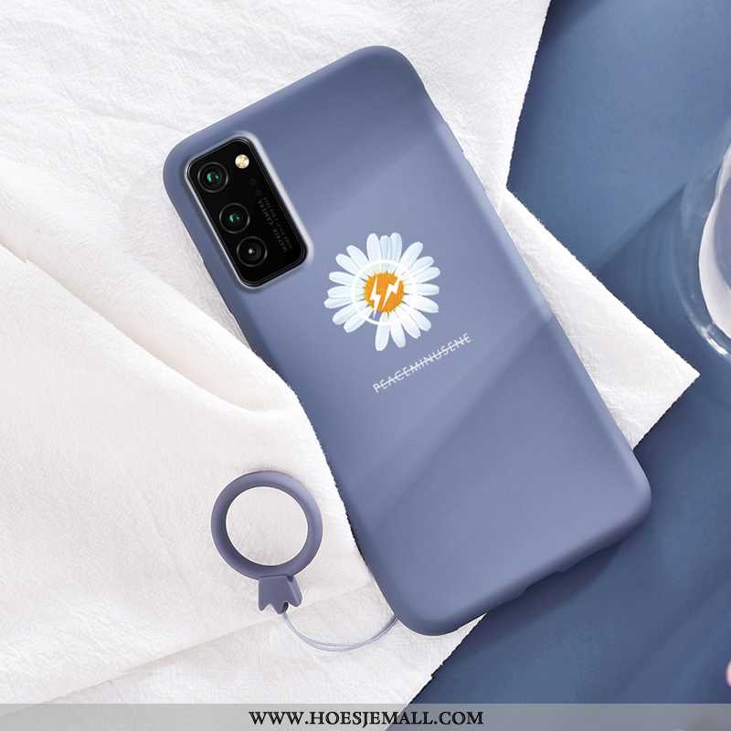 Hoesje Honor View30 Persoonlijk Trend Zacht Madeliefjes Mobiele Telefoon Hoes Siliconen Groen