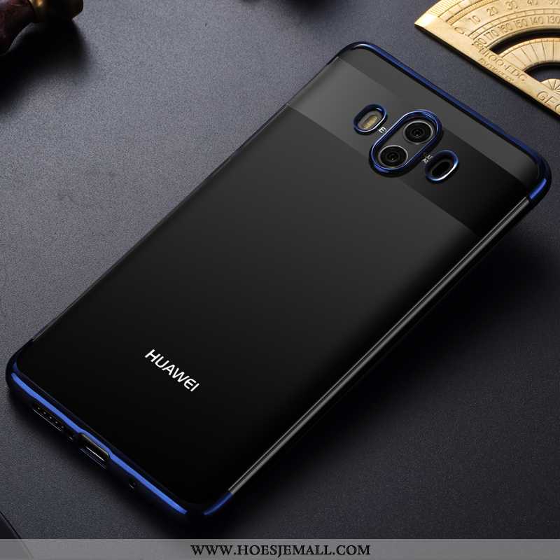 Hoes Huawei Mate 10 Zacht Bescherming Mobiele Telefoon Bruin Hoesje Anti-fall Bruine