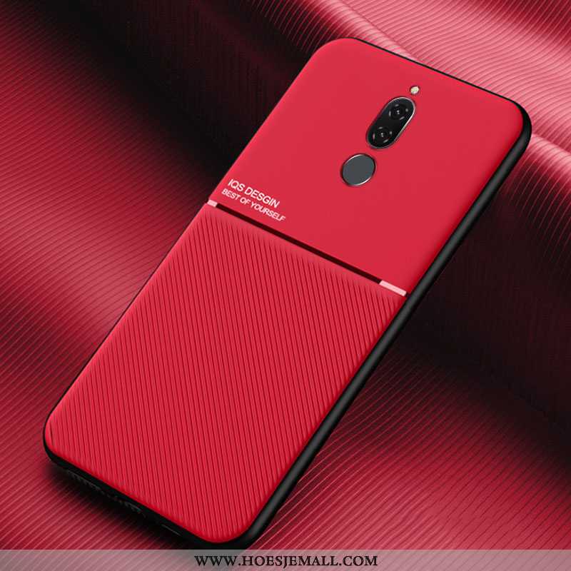 Hoesje Huawei Mate 10 Lite Scheppend Patroon Persoonlijk Mobiele Telefoon Anti-fall Net Red Rood