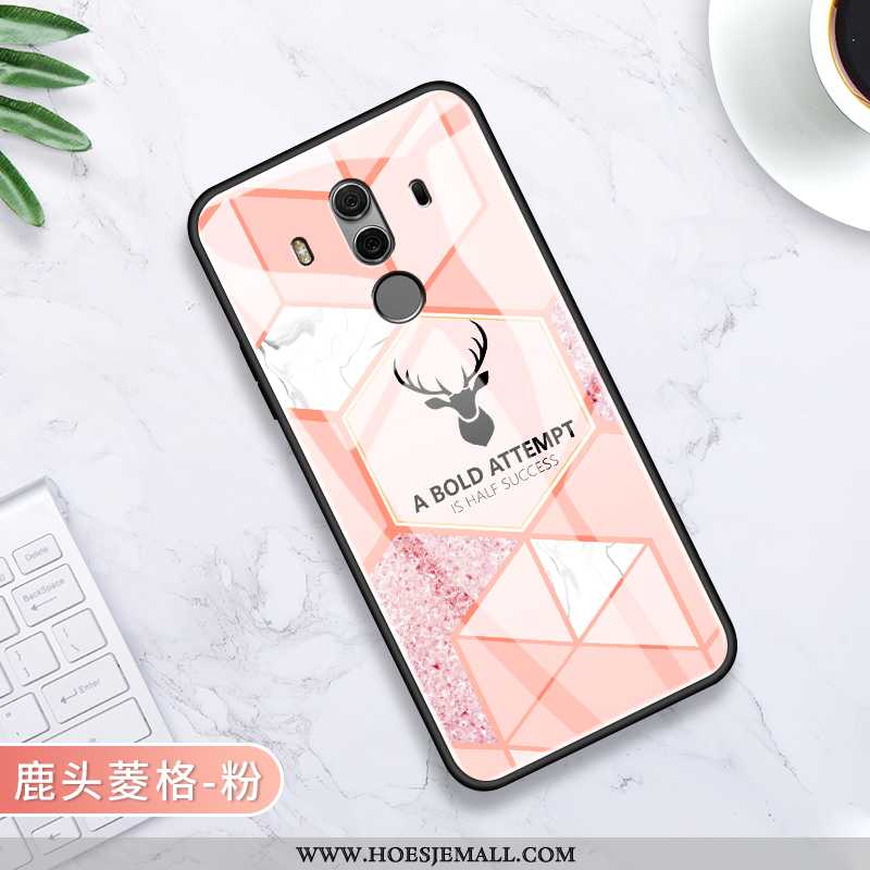 Hoes Huawei Mate 10 Pro Super Dun Mobiele Telefoon Hoesje Glas Persoonlijk All Inclusive Roze