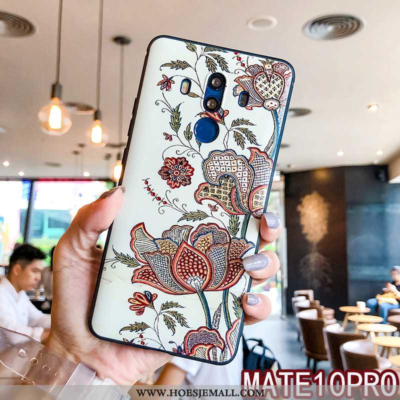 Hoesje Huawei Mate 10 Pro Siliconen Bescherming Hoes Zacht Vers All Inclusive Witte