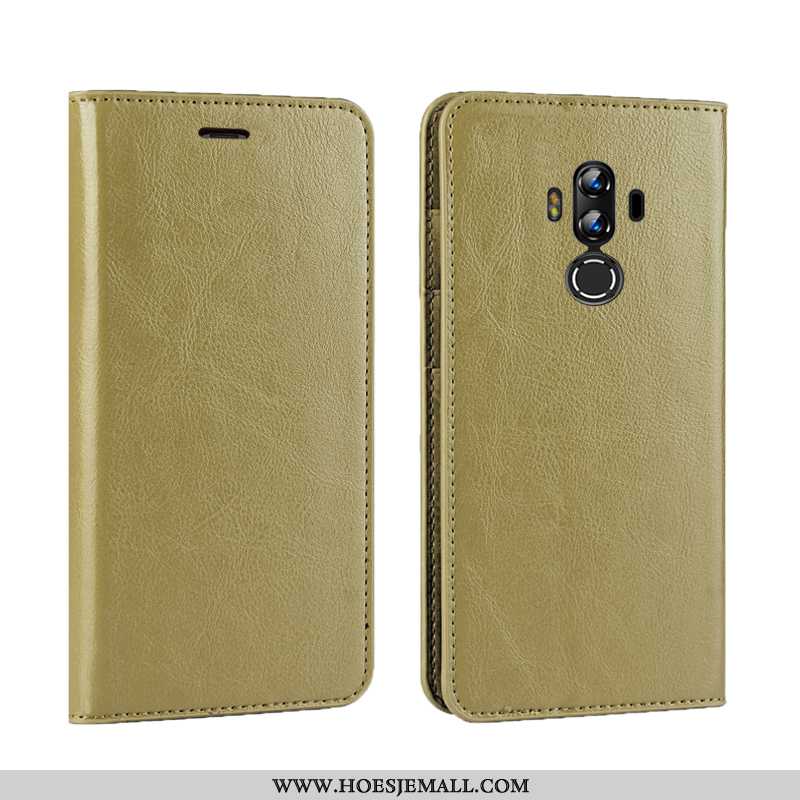 Hoesje Huawei Mate 10 Pro Leren Luxe Goud Leer All Inclusive Hoes High End Gouden