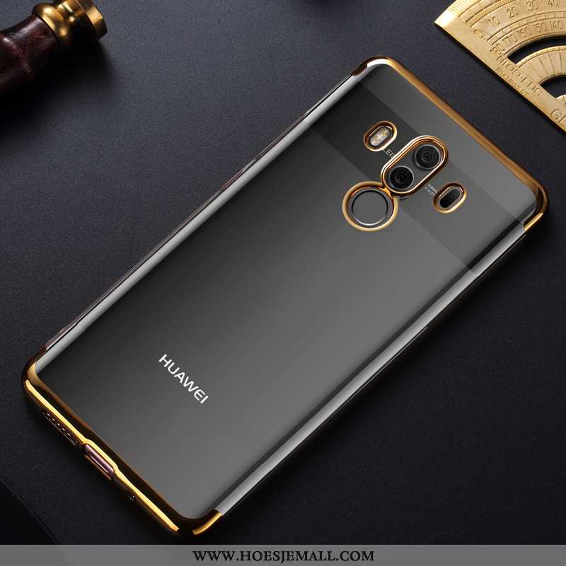 Hoes Huawei Mate 10 Pro Zacht Bescherming All Inclusive Doorzichtig Anti-fall Hoesje Mobiele Telefoo