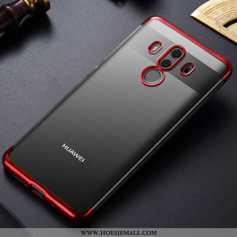 Hoes Huawei Mate 10 Pro Zacht Bescherming All Inclusive Doorzichtig Anti-fall Hoesje Mobiele Telefoo