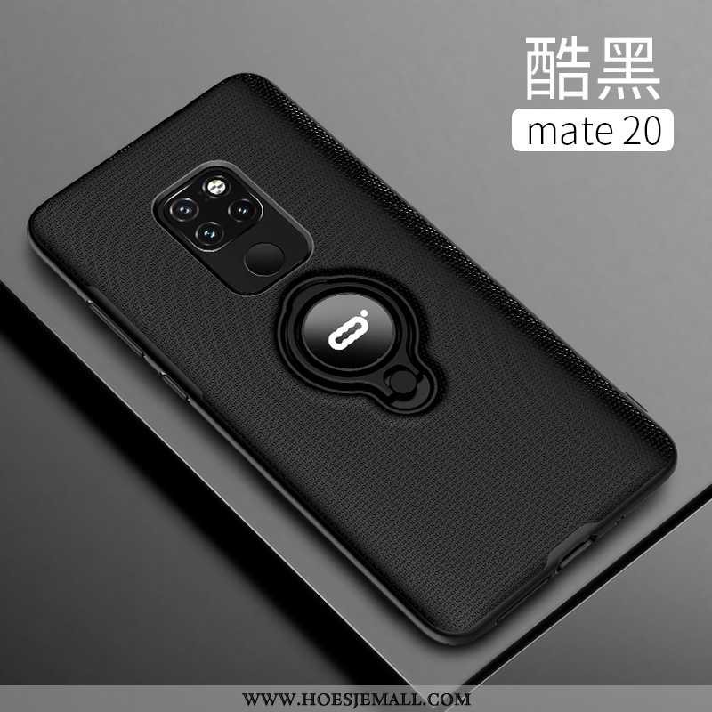 Hoes Huawei Mate 20 Trend Zacht Mobiele Telefoon Hoesje Ring Doorzichtig All Inclusive Zwarte
