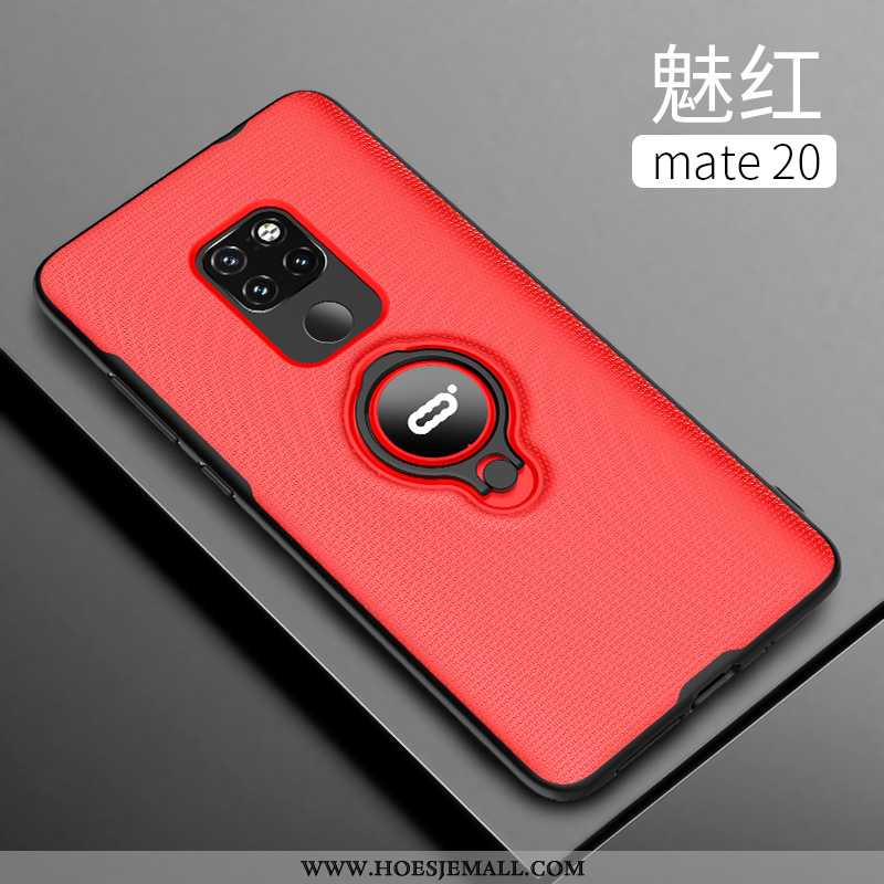 Hoes Huawei Mate 20 Trend Zacht Mobiele Telefoon Hoesje Ring Doorzichtig All Inclusive Zwarte