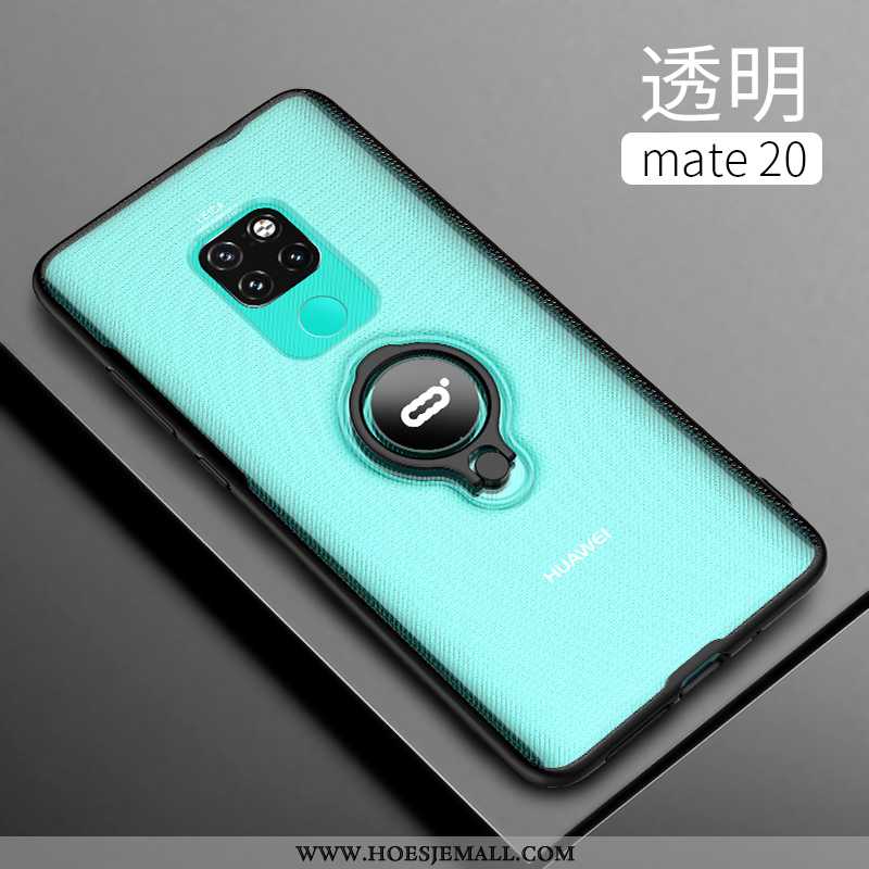 Hoes Huawei Mate 20 Trend Zacht Mobiele Telefoon Hoesje Ring Doorzichtig All Inclusive Zwarte