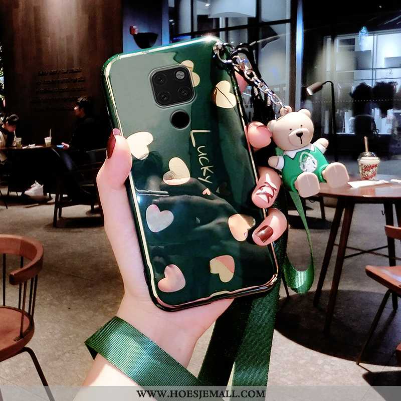 Hoes Huawei Mate 20 Super Dun Mobiele Telefoon Persoonlijk Hoesje Anti-fall Scheppend Groen