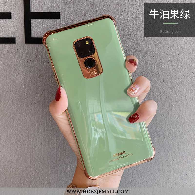 Hoes Huawei Mate 20 Dun Zacht All Inclusive Persoonlijk High End Gasbag Bescherming Roze