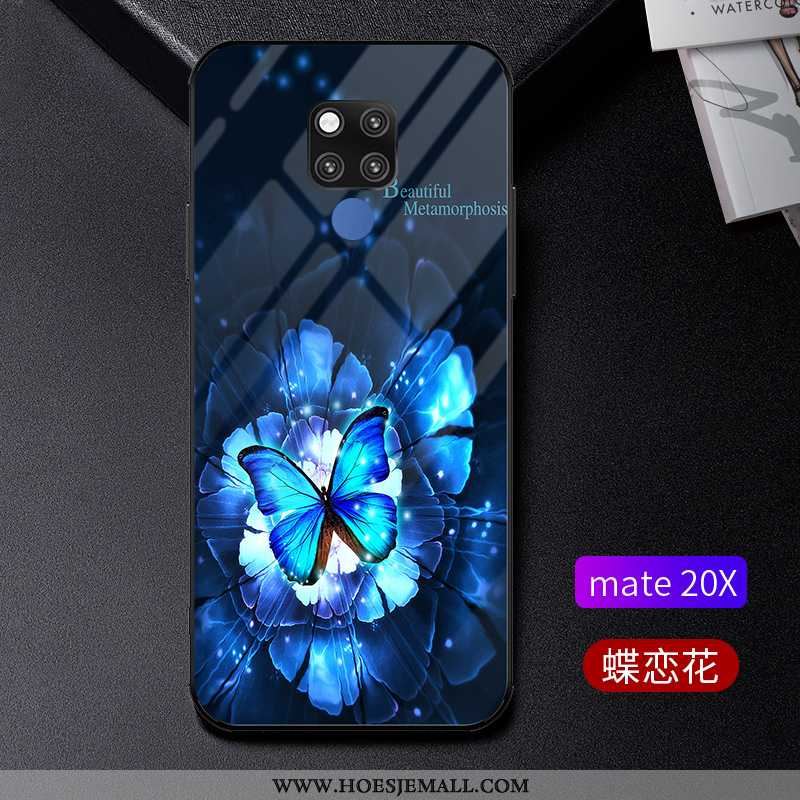 Hoes Huawei Mate 20 Scheppend Trend Blauw Persoonlijk High End Super Bescherming Blauwe