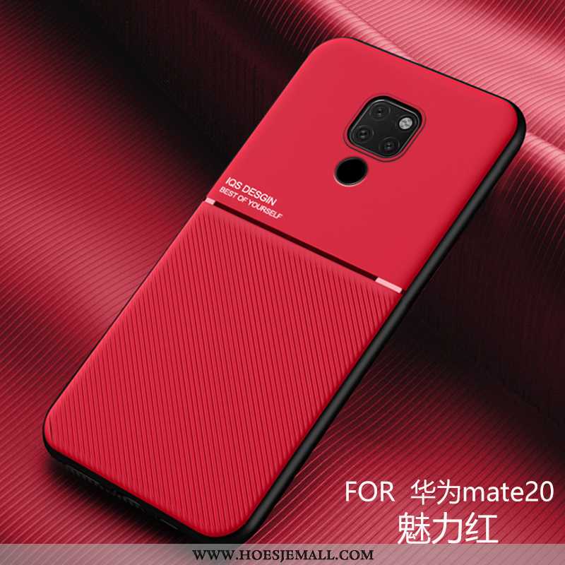 Hoes Huawei Mate 20 Patroon Trend Super Leer Nieuw All Inclusive Zacht Rood