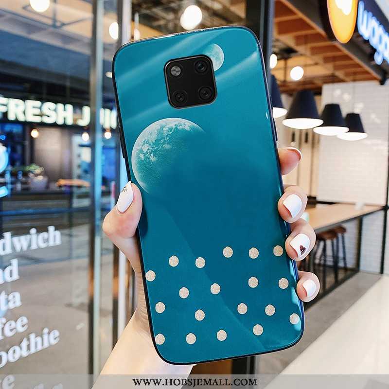 Hoesje Huawei Mate 20 Pro Trend Bescherming Anti-fall Hoes Mobiele Telefoon Ondersteuning Witte