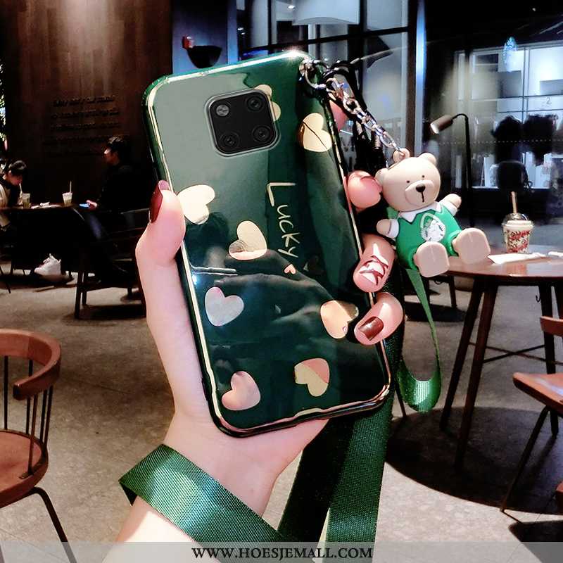 Hoes Huawei Mate 20 Pro Dun Zacht Persoonlijk Mobiele Telefoon High End Scheppend Trend Groen