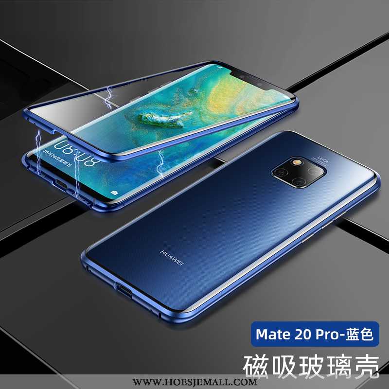 Hoes Huawei Mate 20 Pro Bescherming Trend Anti-fall Groen Metaal Omlijsting