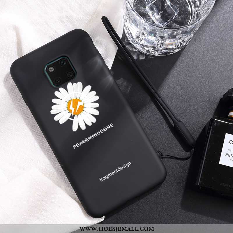 Hoes Huawei Mate 20 Pro Scheppend Zacht Eenvoudige Anti-fall Siliconenhoesje Hoesje Blauwe