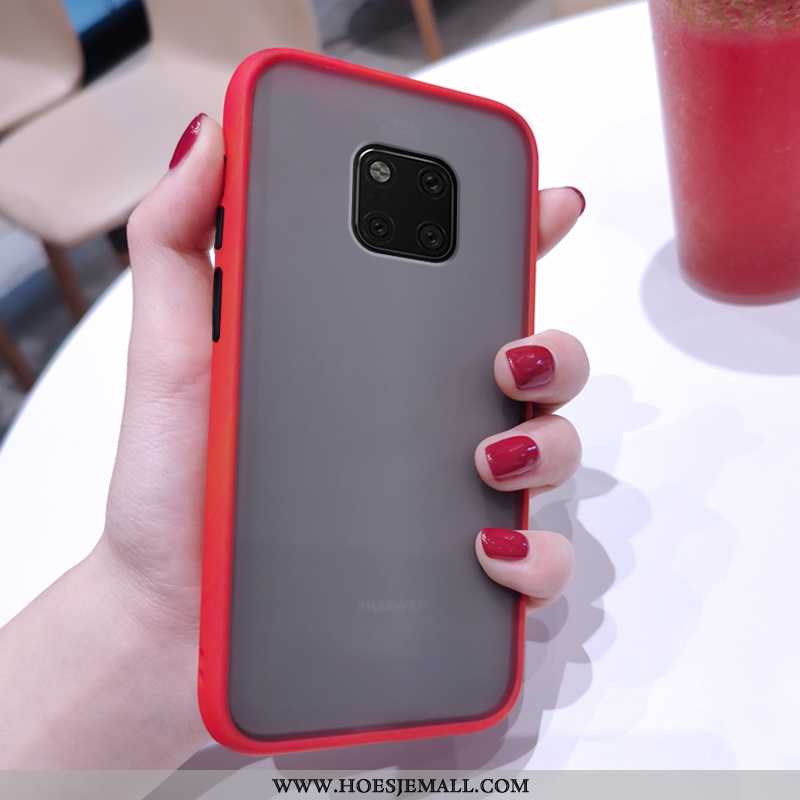 Hoesje Huawei Mate 20 Pro Super Dun Mobiele Telefoon Zacht Rood Net Red Trend