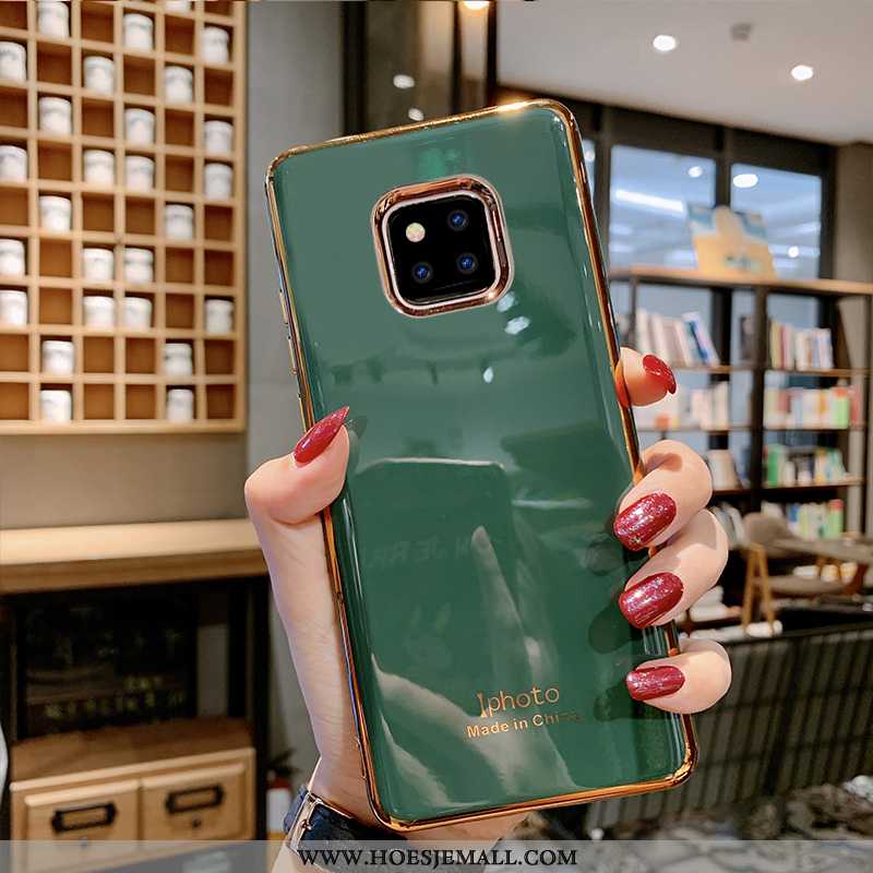 Hoes Huawei Mate 20 Pro Zacht Siliconen Mobiele Telefoon Effen Kleur Eenvoudige Bescherming Net Red 